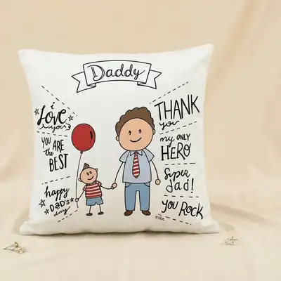 'Thank You Dad' Pillow