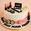 MAC Makeup Ladies' Cake  - Chocolate