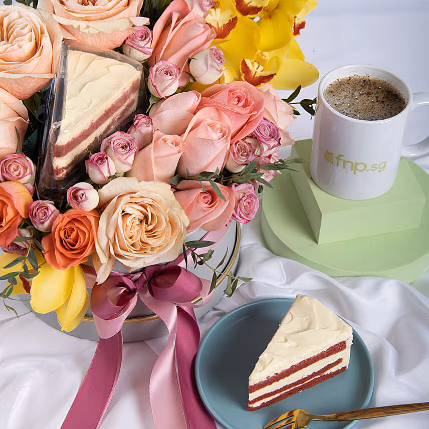 Blushes and Cake Slice