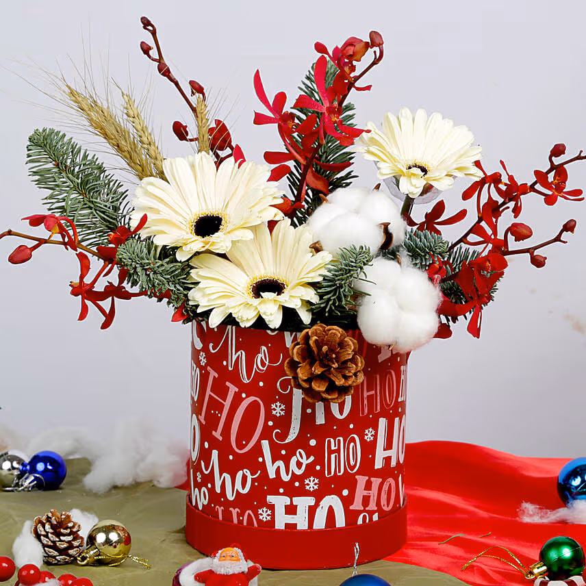 Ho Ho Ho Flower Box