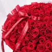 Mesmerizing 111 Red Roses Bouquet  - With Teddy 