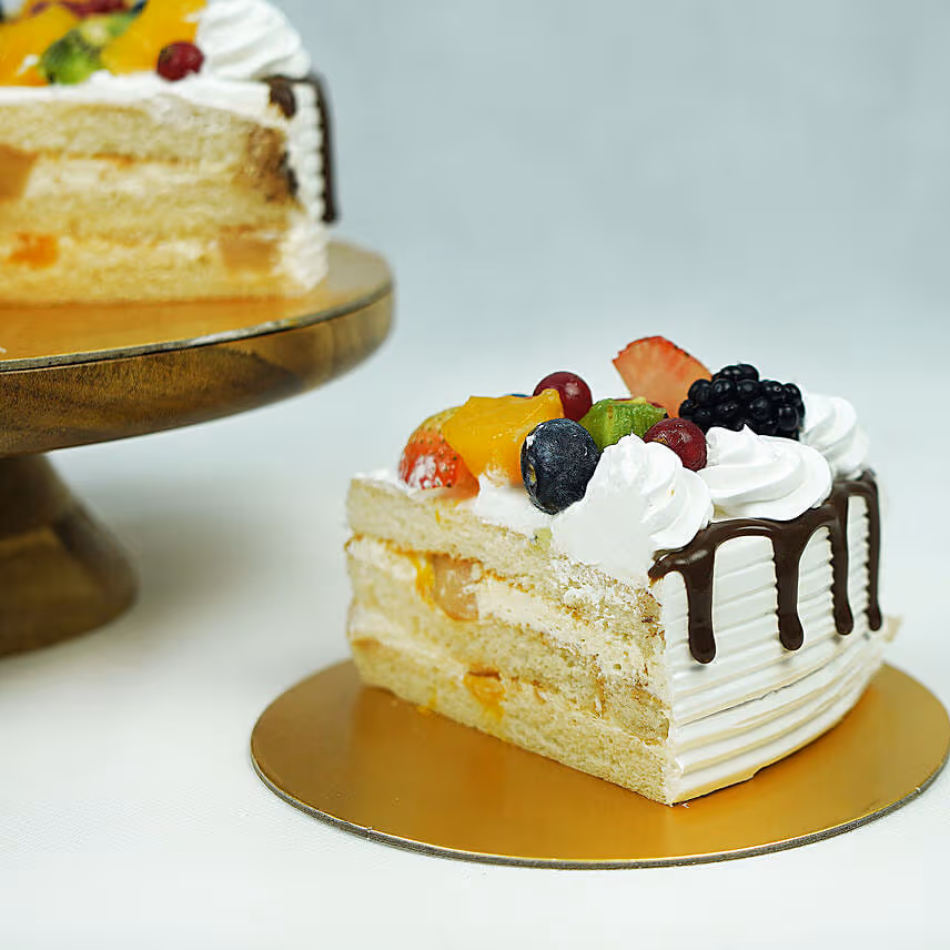 Fruity Vanilla Cake