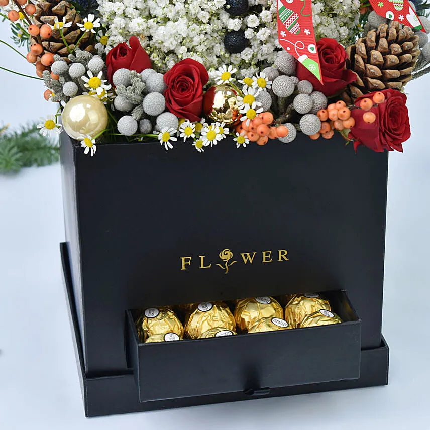 Snowman Flowers