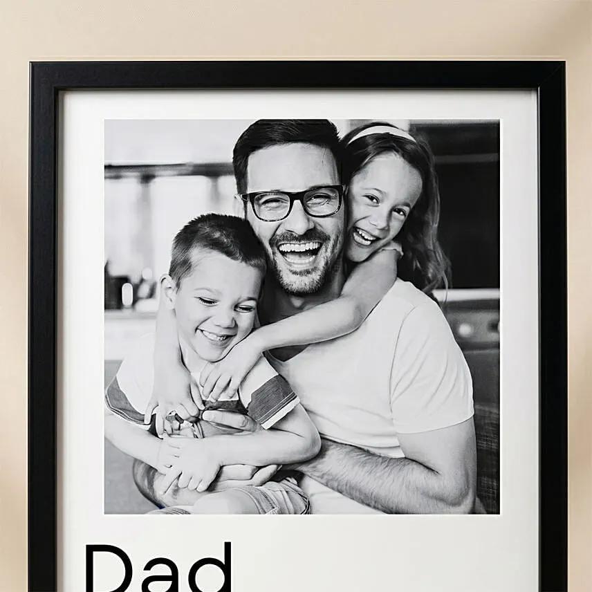 Affection For Dad Photo Frame