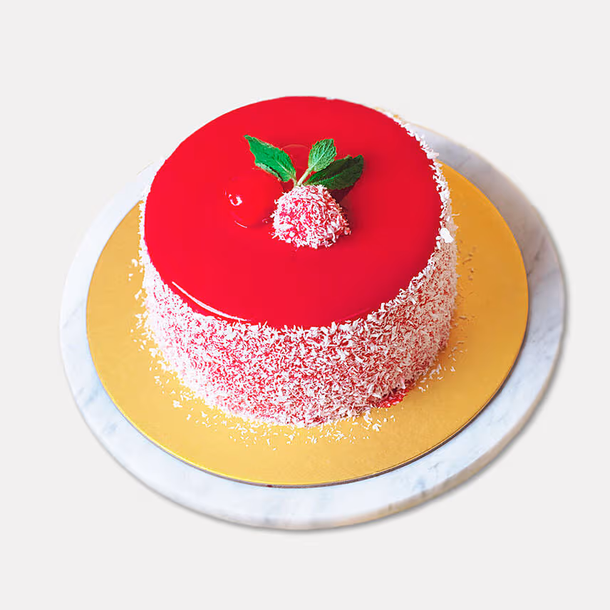 Mousse Cake With Teddy Bear