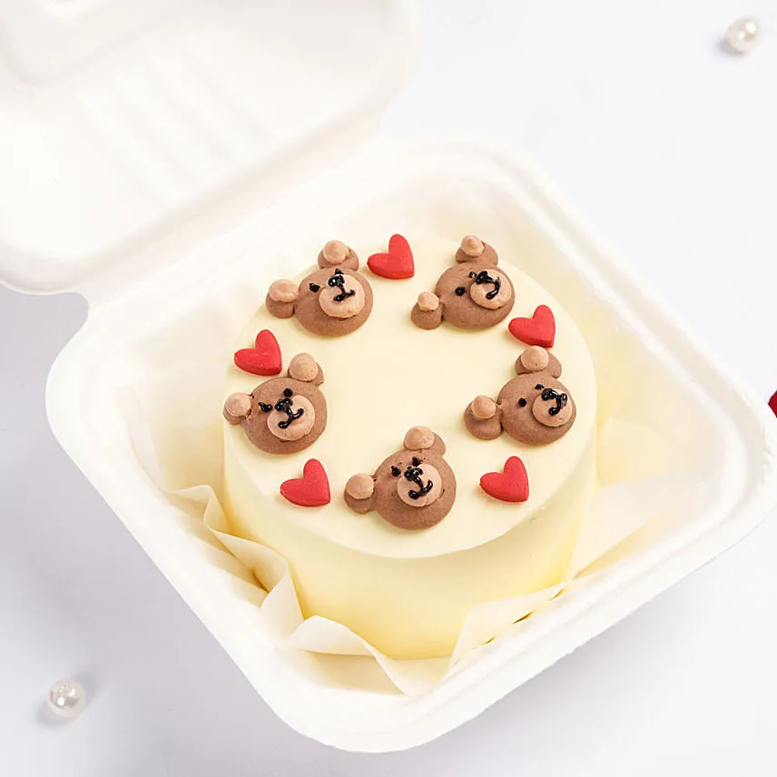 Teddy Bento Cake