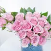 Serene Aroma Oasis Set: Luxurious Incense Burner with Purple Spray Roses