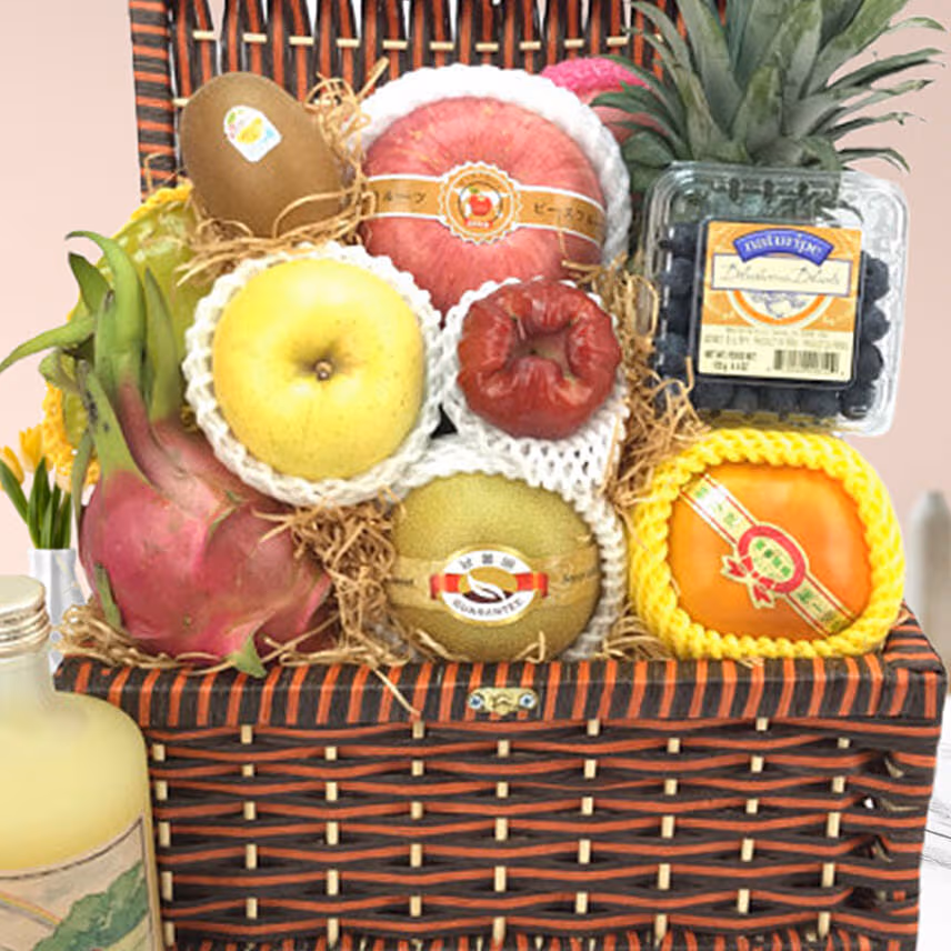 Fresh Juicy Fruit Gift Basket