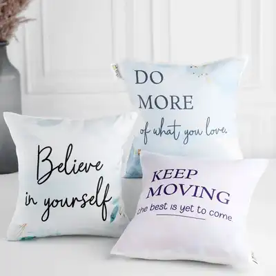 Dream Big Cushion Collection - Inspirational Quotes for Your Space