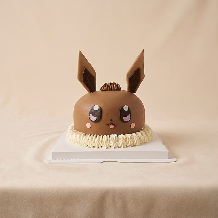 Adorable Eevee Chocolate Cake