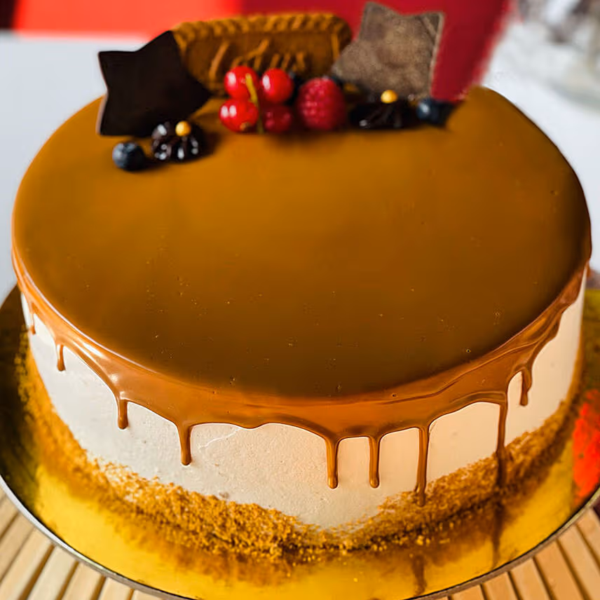 Smooth Love Lotus Cake