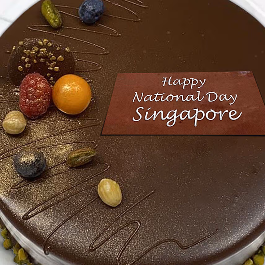 Chocolate Cake For National Day