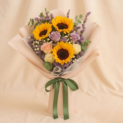 Sunshine Flowers Bunch