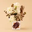 Elegant Father's Day Floral Arrangement in Glass Vase