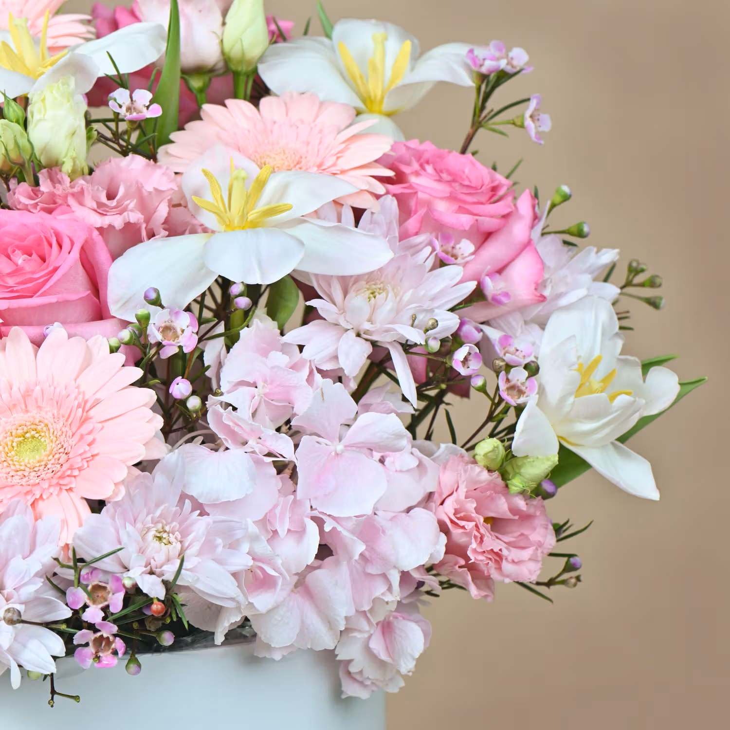Luxurious Pastel Bloom Box Arrangement