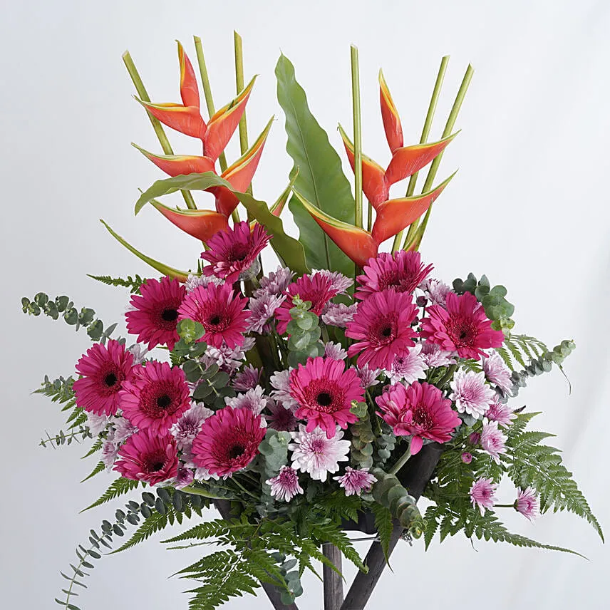Fortunate Startup Congratulatory Flower Stand
