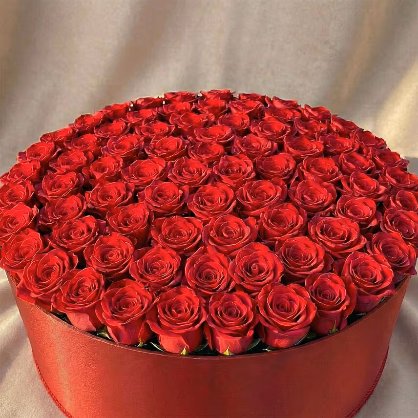 Eternal Romance Red Rose Box