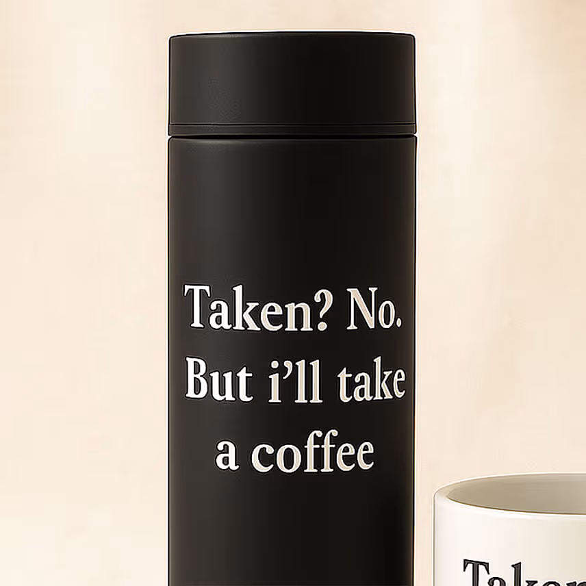Coffee Lover Bottle & Mug
