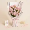 Purple and Pink Spray Rose Bunch