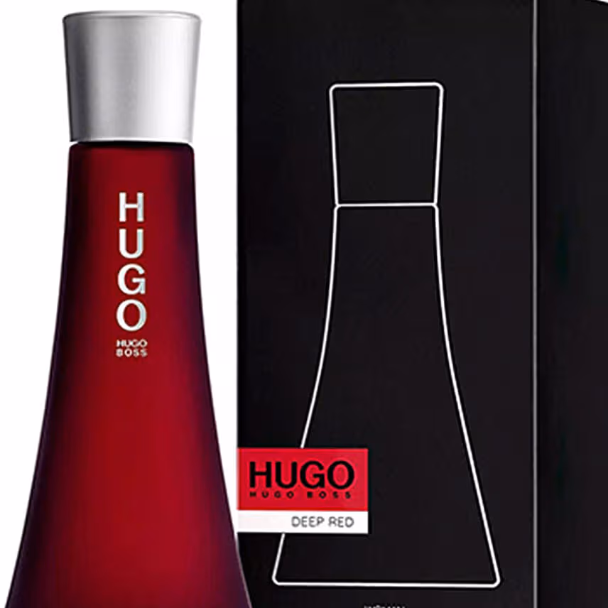 Deep Red By Hugo Boss For Women 90 Ml