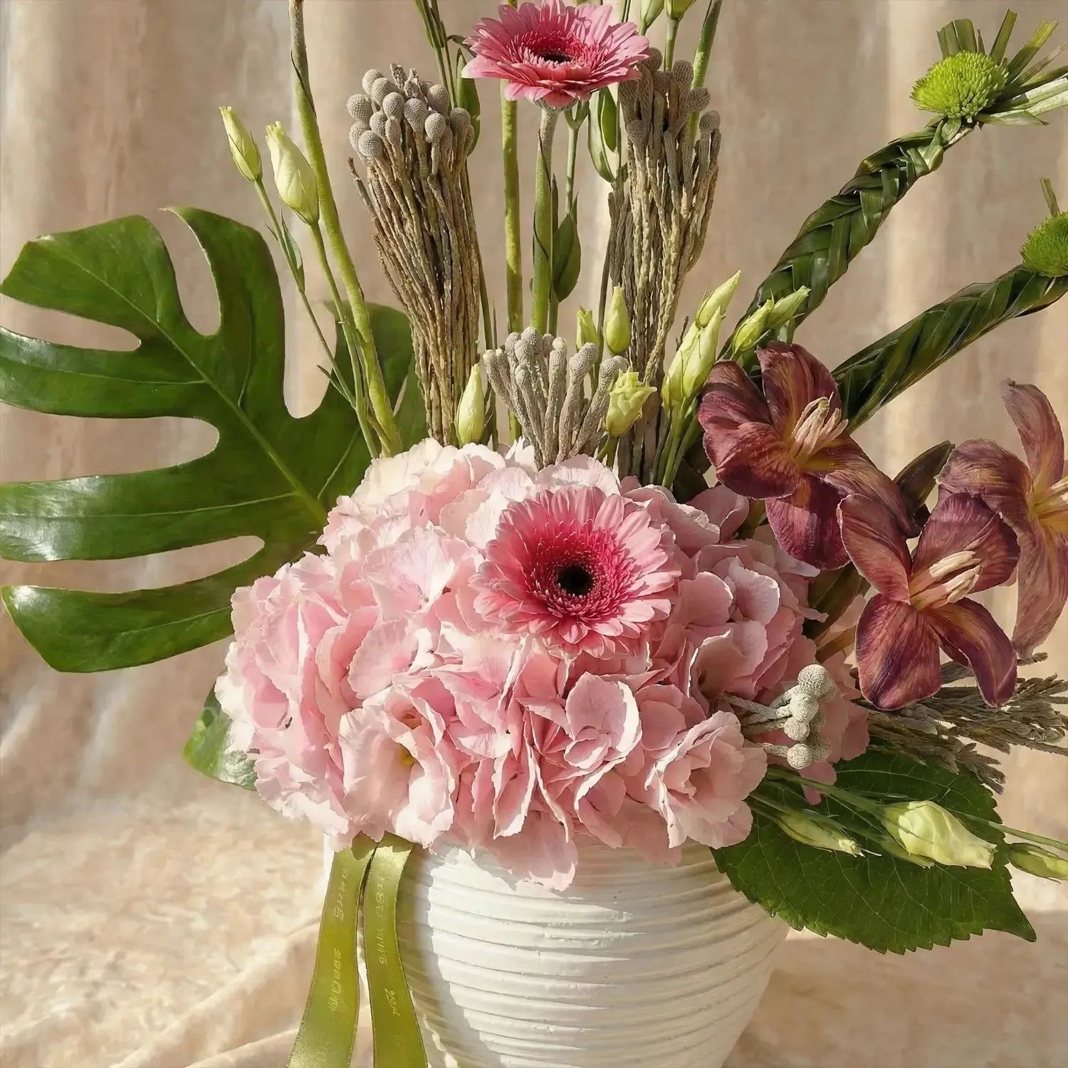 Exquisite Pink Paradise Floral Arrangement