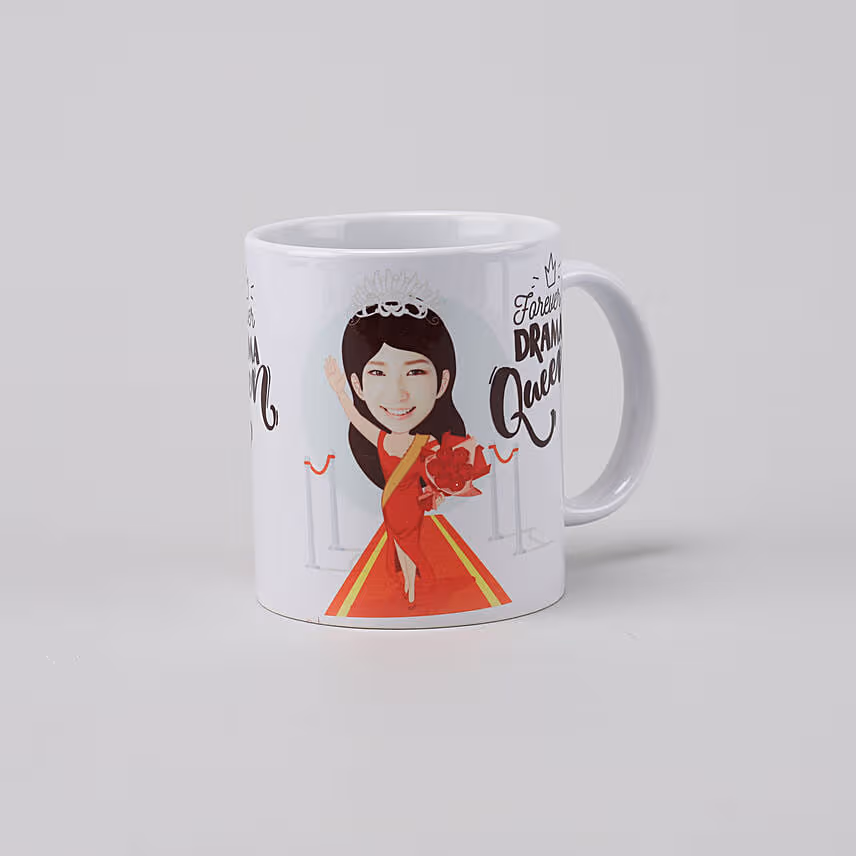 Forever Drama Queen Personalised Mug