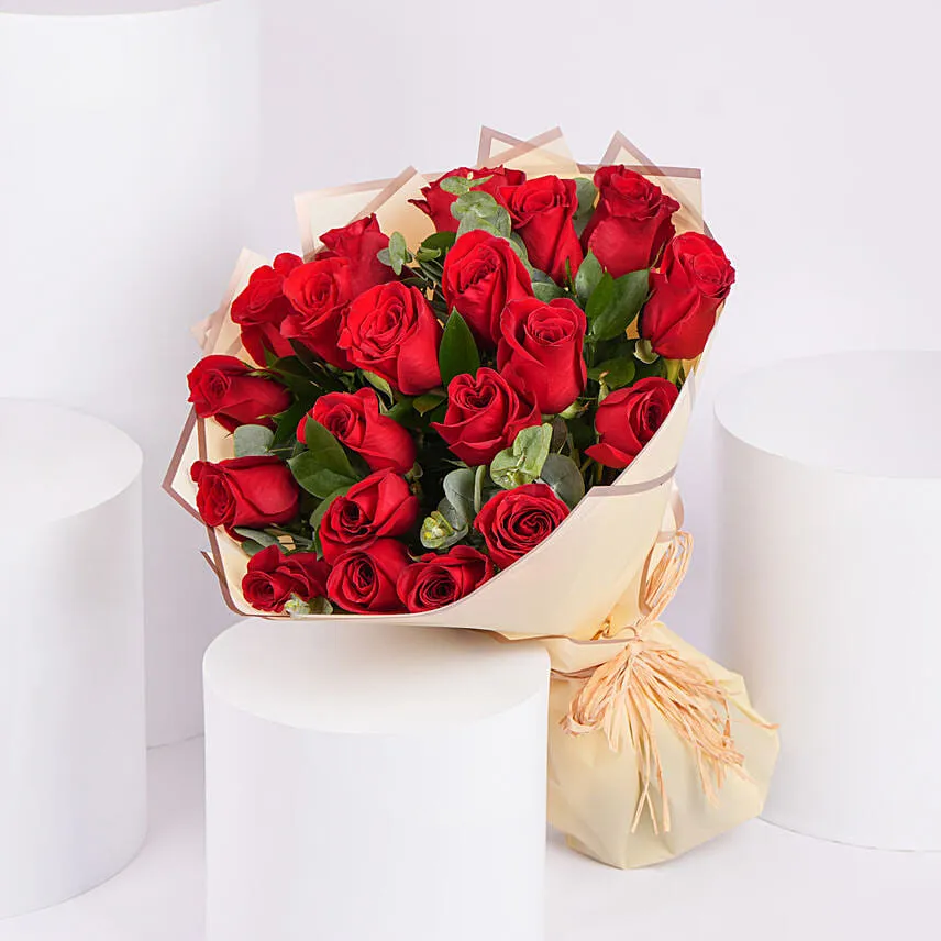 Romantic Bunch Of Roses