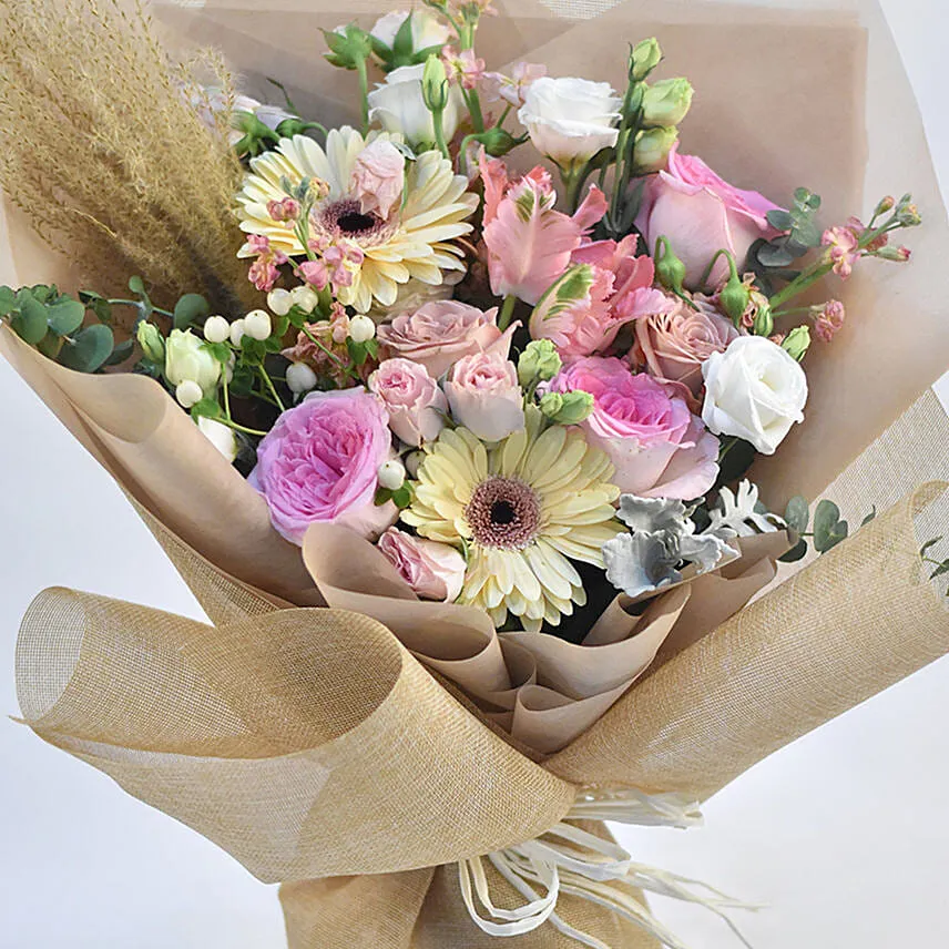 Enchanting Mixed Flowers Bouquet
