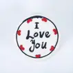 Romantic 'I Love You' Chocolate Bento Cake