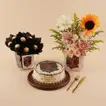 Blessed Hajj Cake, Chocolate and Flower Gift Set