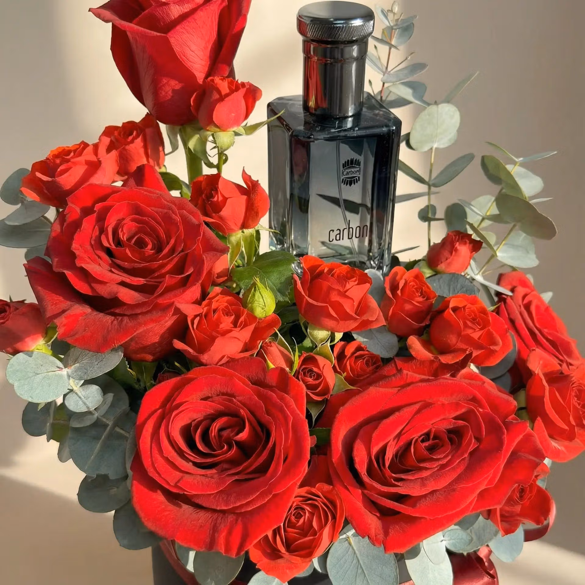 Romantic Indulgence Gift Set with Ajmal Carbon Perfume