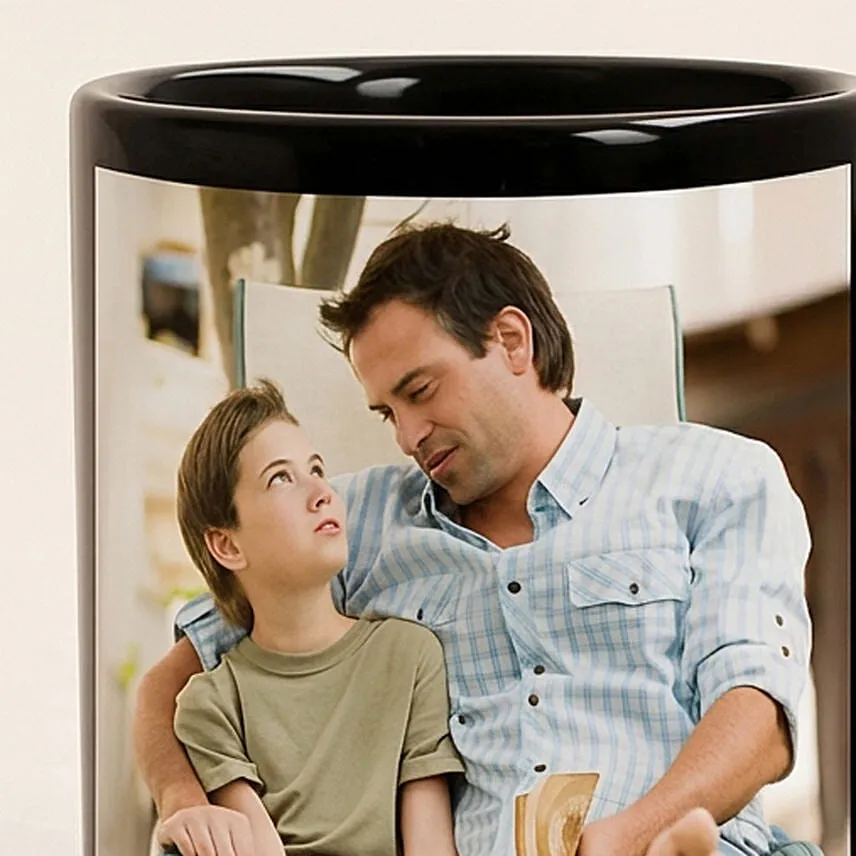 Personalized Black Coffee Mug