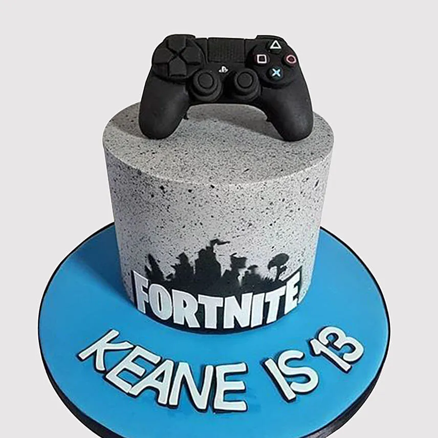 Fortnite Gamers Black Forest Cake