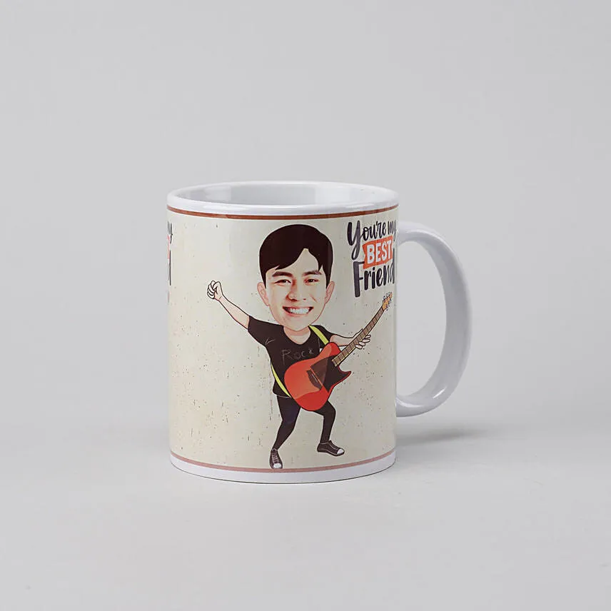 My Best Friend Personalised Cushion & Mug