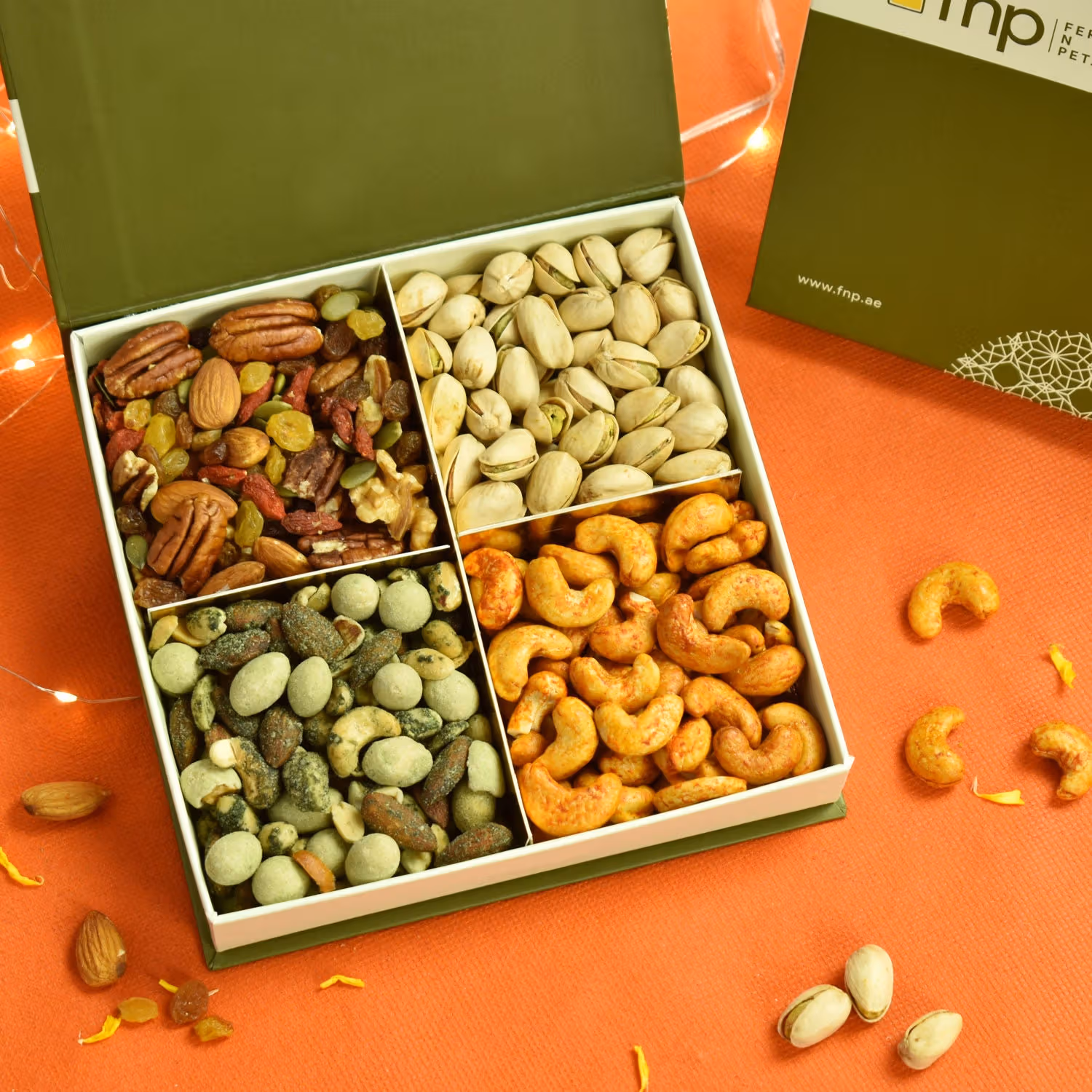 Premium Assorted Dry Fruits Gift Box - A Delightful Mix of Nuts & Berries