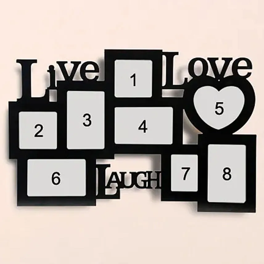 Live Love Laugh Frame For Father's Day