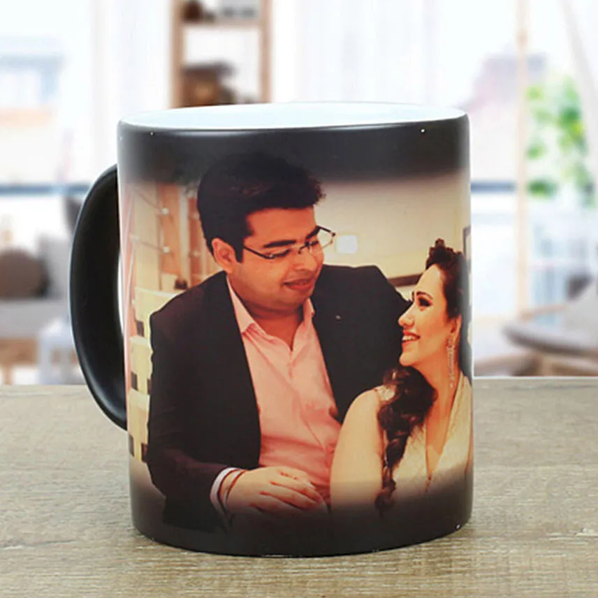 Lily Plant With Personalised Magic Mug