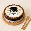 Class of 2026 Graduation Celebration Cake - Chocolate Delight