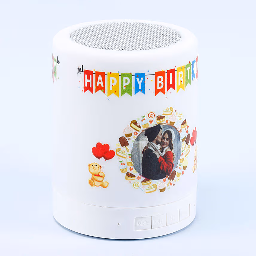 Personalised Happy Birthday LED Speakers
