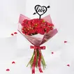 Elegant Valentine Red Spray Roses Bouquet - Bouquet