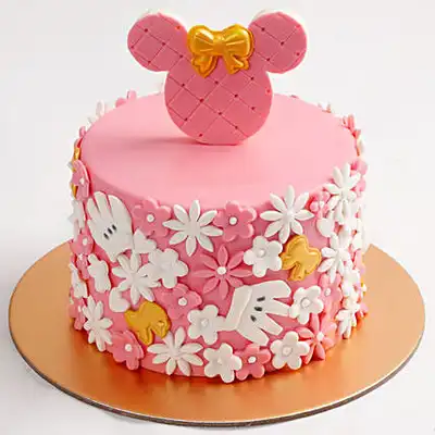 Minnie Magic Red Velvet Cake - Perfect for Celebrations
