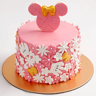 Minnie Magic Red Velvet Cake - Perfect for Celebrations