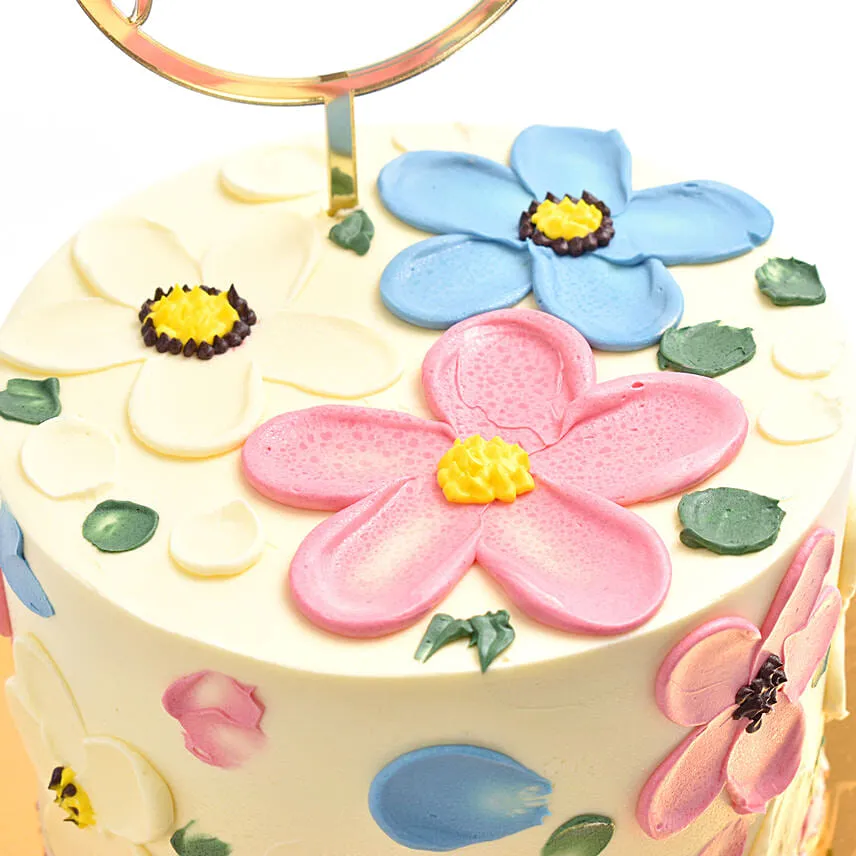 Pretty Garden Cake Chocolate