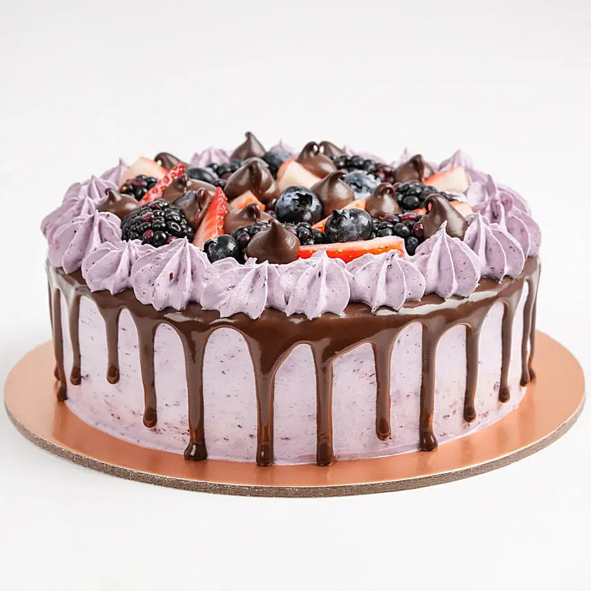 Delicious Chocolate Berry Cake 1.5 Kg