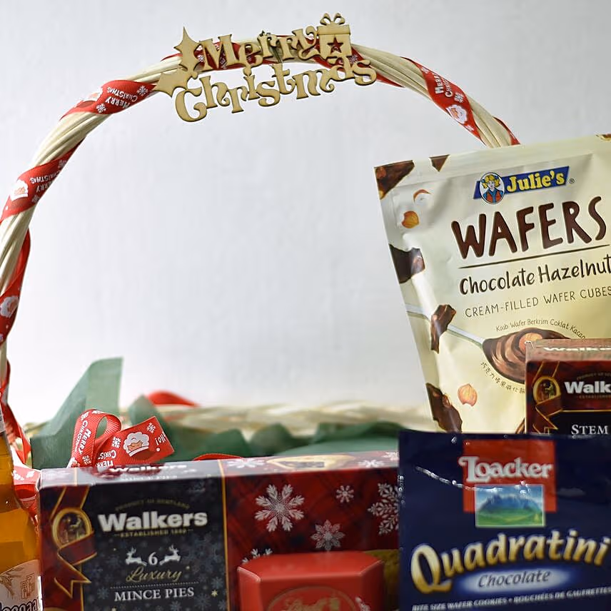 Dearest Christmas Goodies Basket