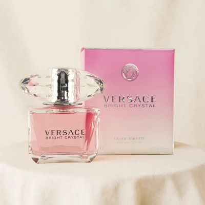 Versace Bright Crystal For Her n Flower Bouquet