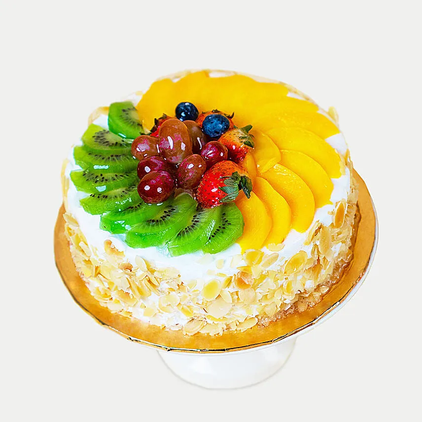 Fruit Cake With Teddy Bear