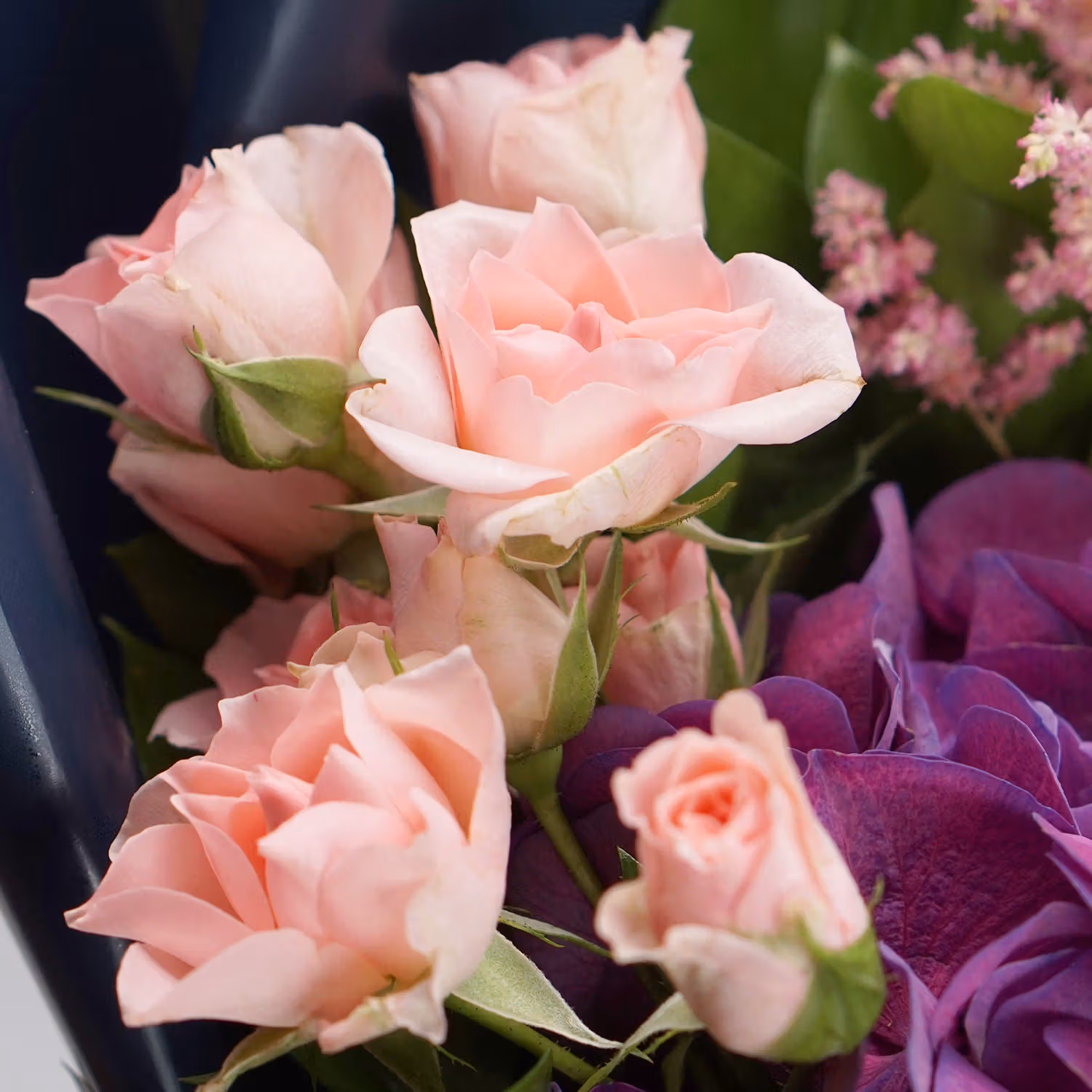 Mixed Pink Flowers Bouquet