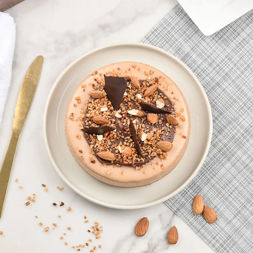 Almond Baked Cheese Cake