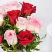 Romantic Rosy Reflections: Elegant Valentine Arrangement